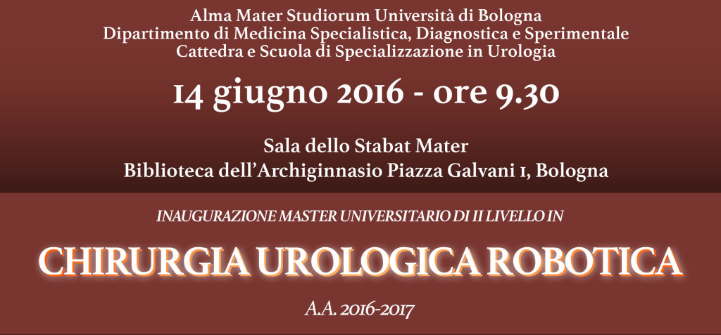 Master in chirurgia robotica Unibo