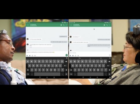 Controllare un tablet con il pensiero: chattare, ascoltare musica e non solo
