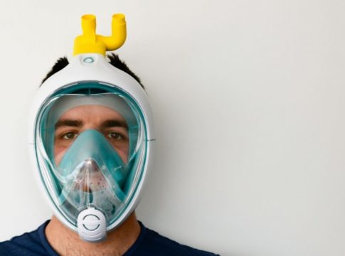 Easy Covid19: come la maschera da sub Decathlon diventa un respiratore