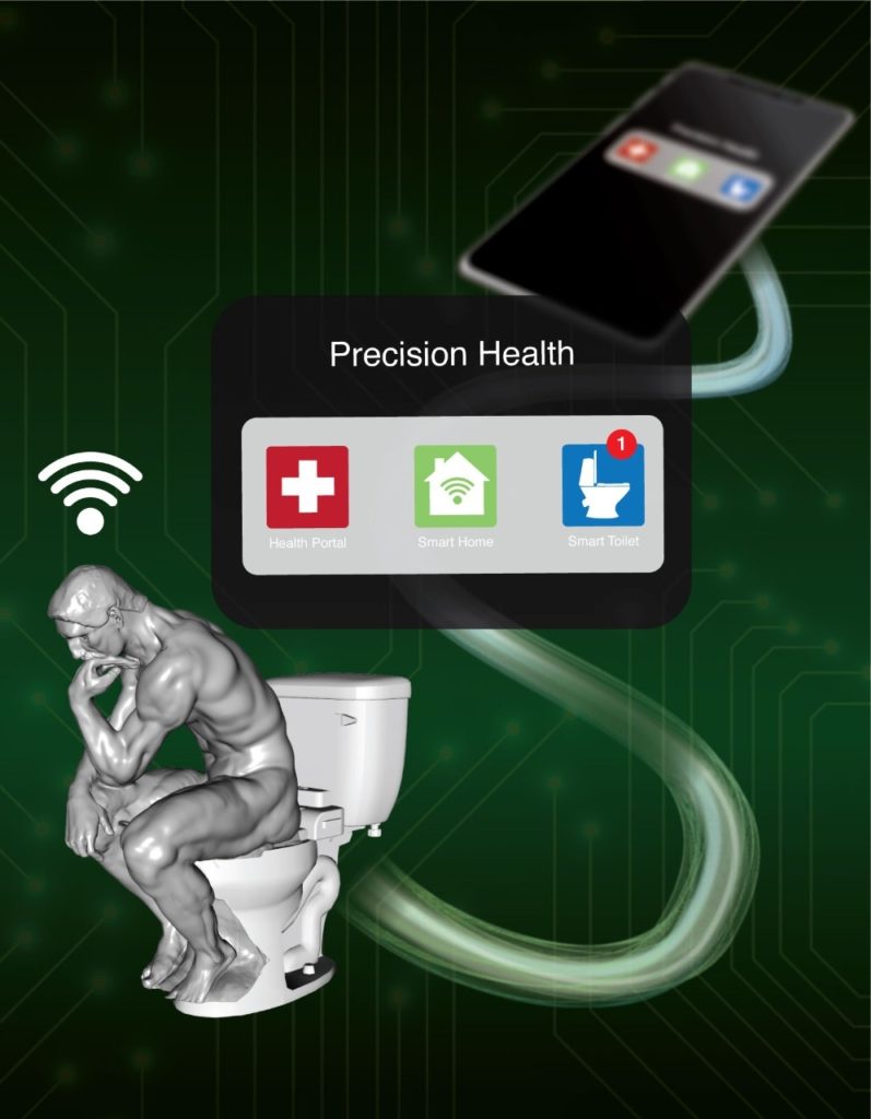 Smart Toilet: un alleato per la prevenzione. Credits: James Strommer