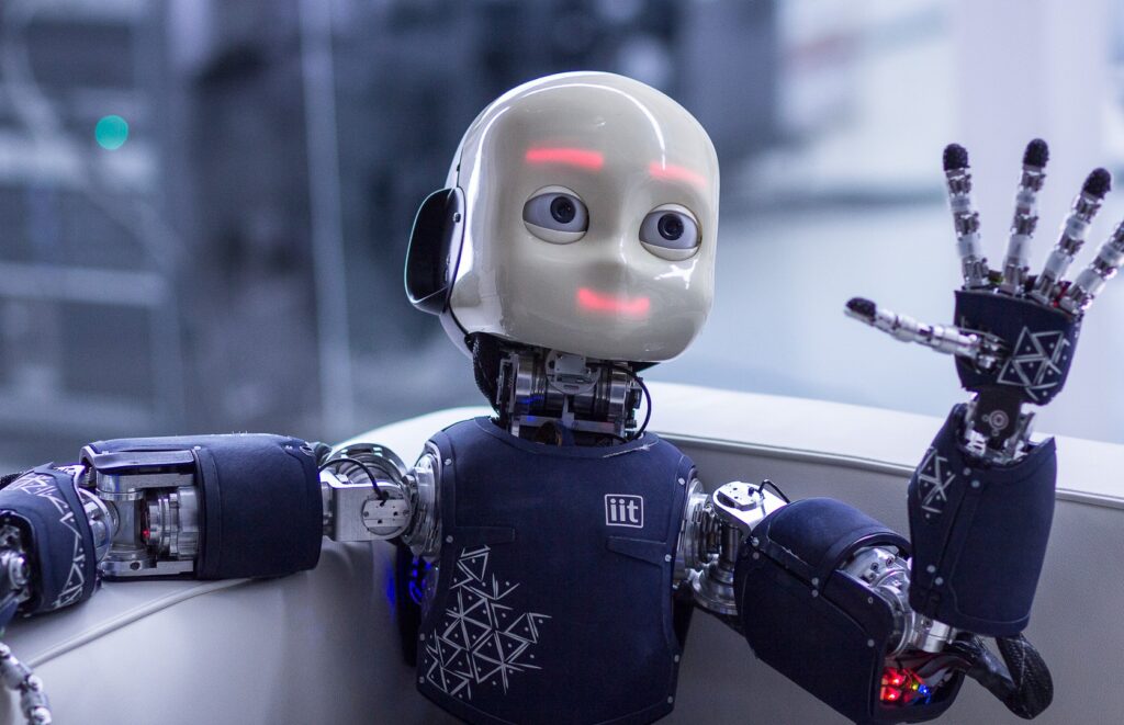 Il robot umanoide iCub in clinica per aiutare i bambini con autismo. Credits: IIT