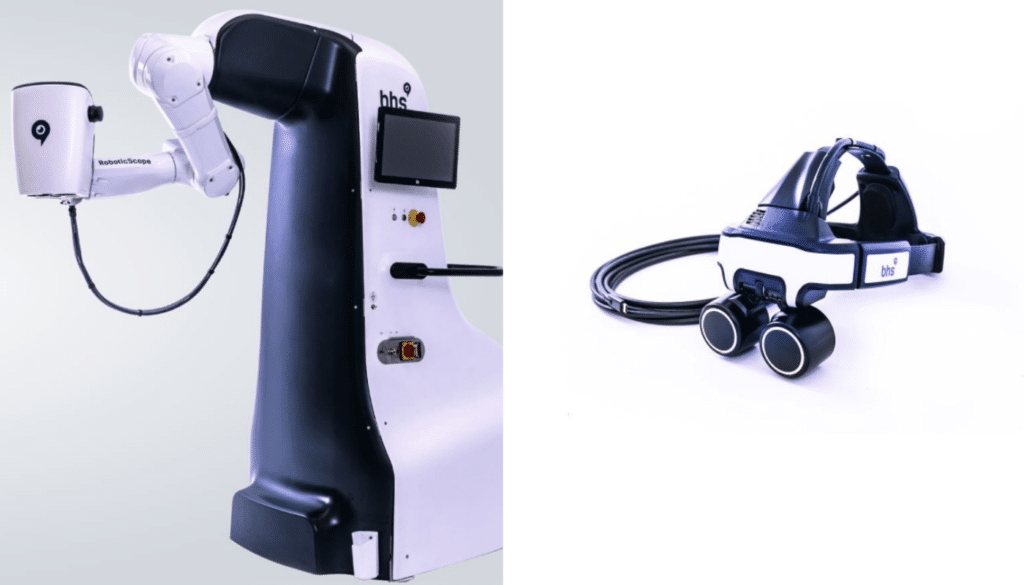 robotic scope microscopio operazione torino hands free