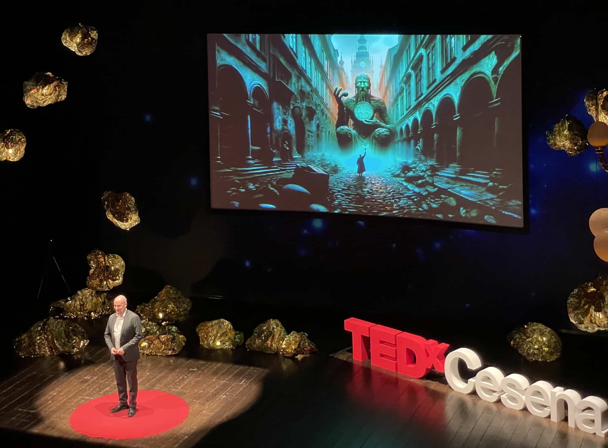 TEDxCesena 2023: una notte di magia e innovazione con BrainArt