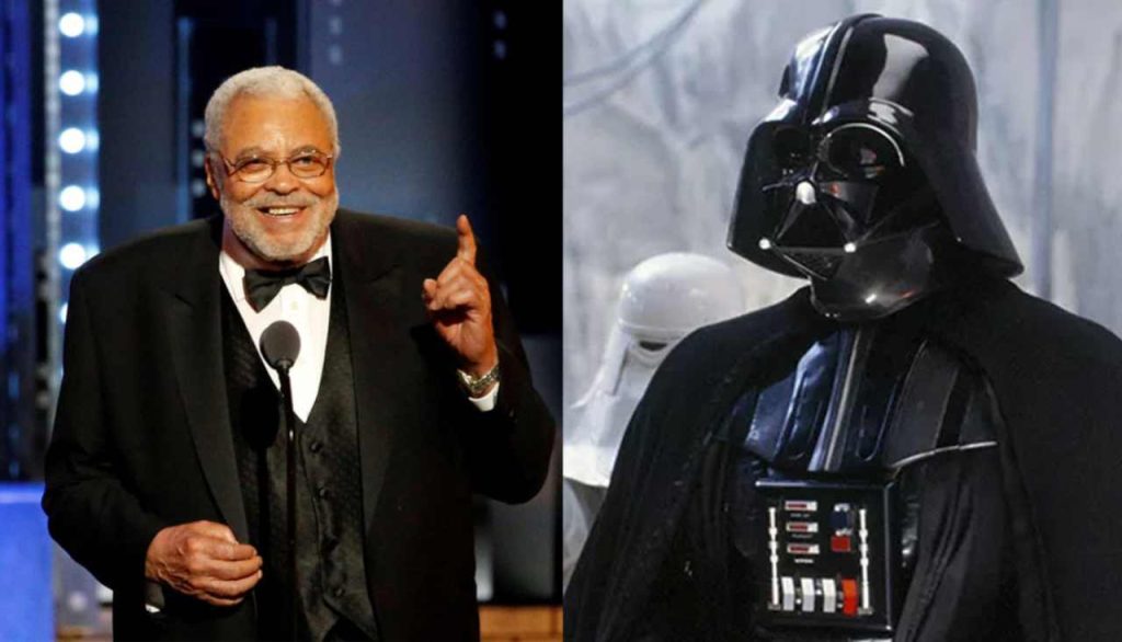 il grande attore james earl jones e darth vader