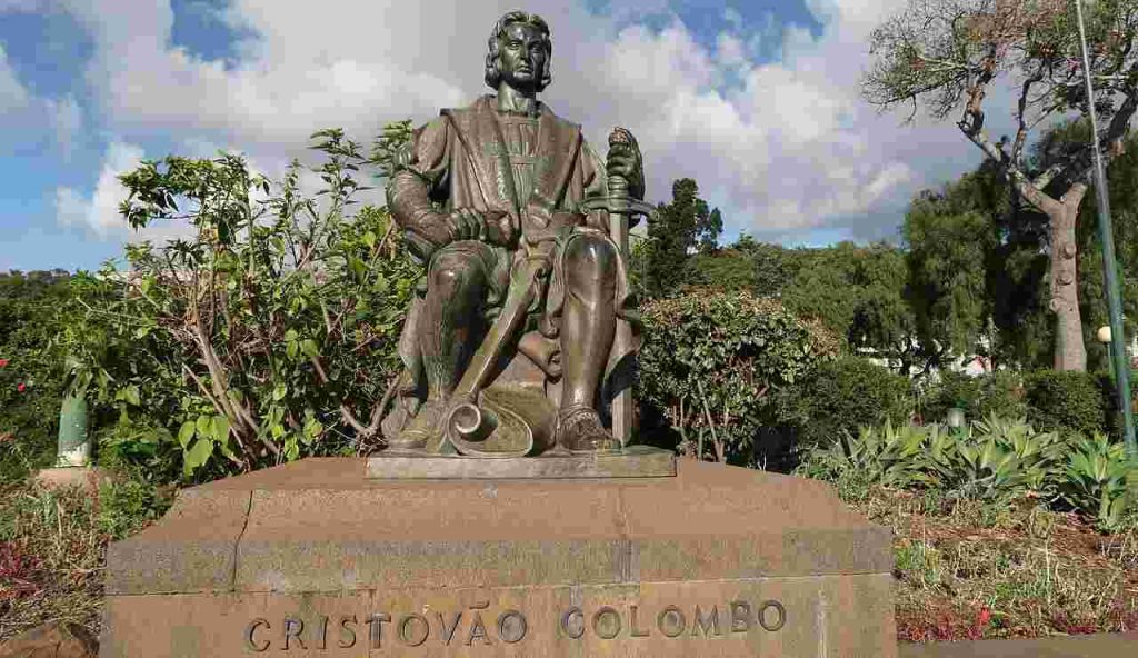 Cristoforo Colombro statua