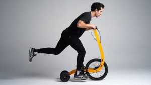 L'innovativa halfbike (Halfbike foto)