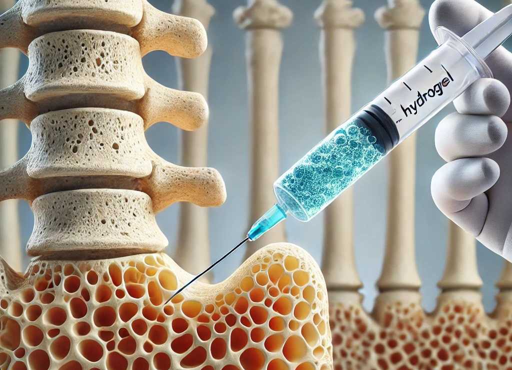 Osteoporosi: nuovo trattamento con gel "osseo" iniettabile